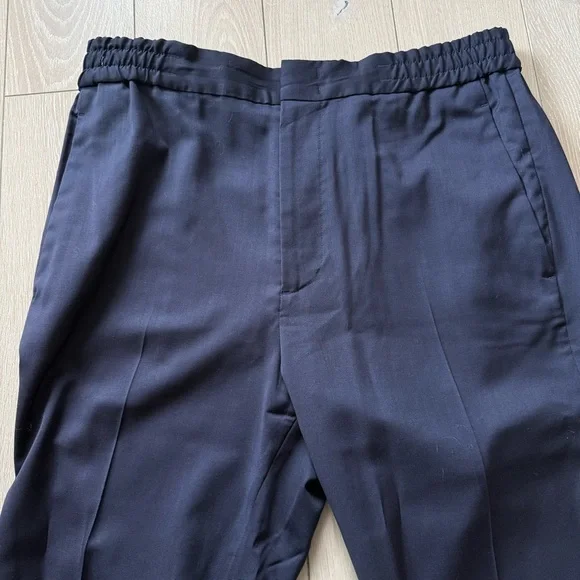 COS Lightweight Wool Pants Men's Dark Navy Dress Pants Size 32R - Picture 3 of 13